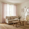 Freya Botanical Naturals Patterned Pleat Custom Curtains