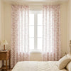 Freya Botanical Naturals Patterned Pleat Custom Curtains
