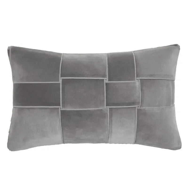Nest Woven Knot Velvet Lumbar Pillowcase