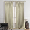 Lumora Crystal Pinch Pleat Velvet Custom Curtains Lumora Beige-1