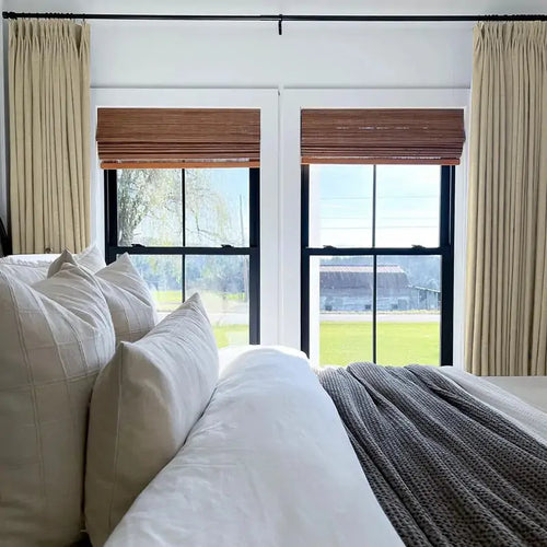 Lorna Oeko-Tex Linen Drapery Pinch Pleat Custom Curtains