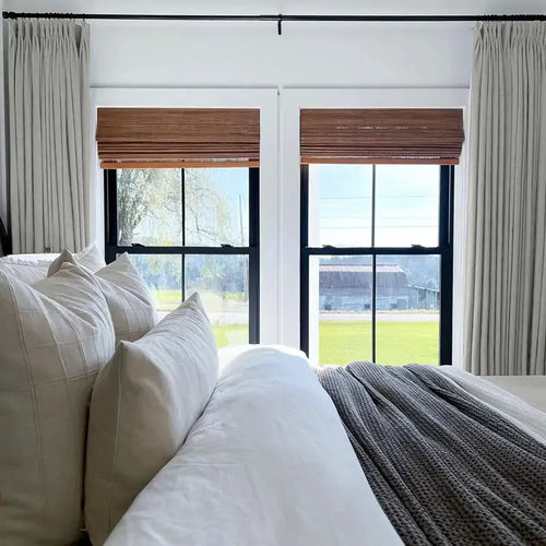 Lorna Oeko-Tex Linen Drapery Pinch Pleat Custom Curtains