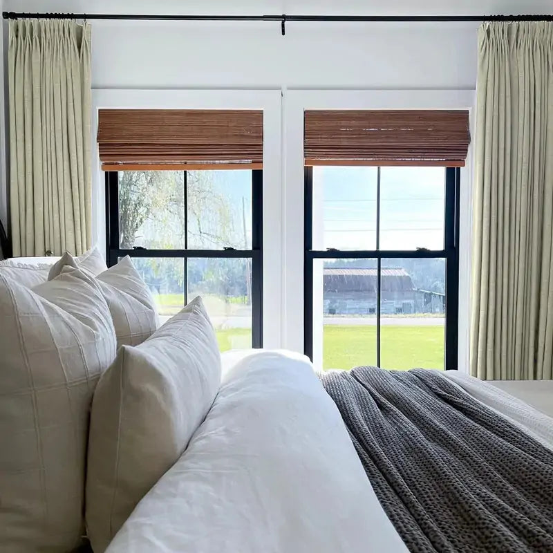 Lorna Oeko-Tex Linen Drapery Pinch Pleat Custom Curtains