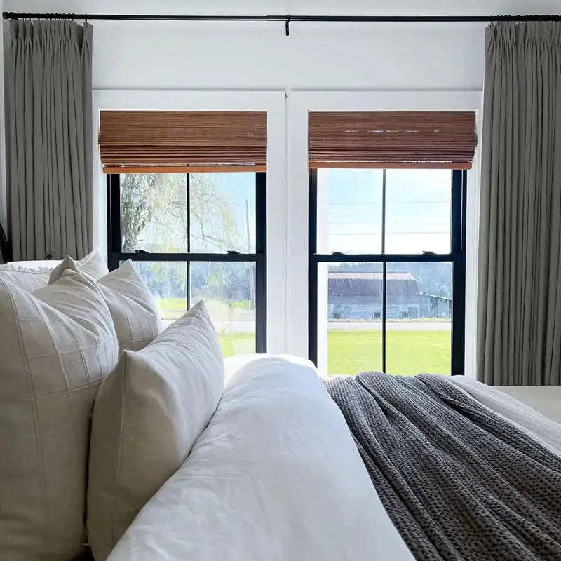 Lorna Oeko-Tex Linen Drapery Pinch Pleat Custom Curtains