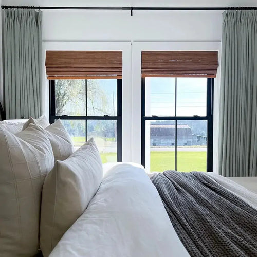 Lorna Oeko-Tex Linen Drapery Pinch Pleat Custom Curtains