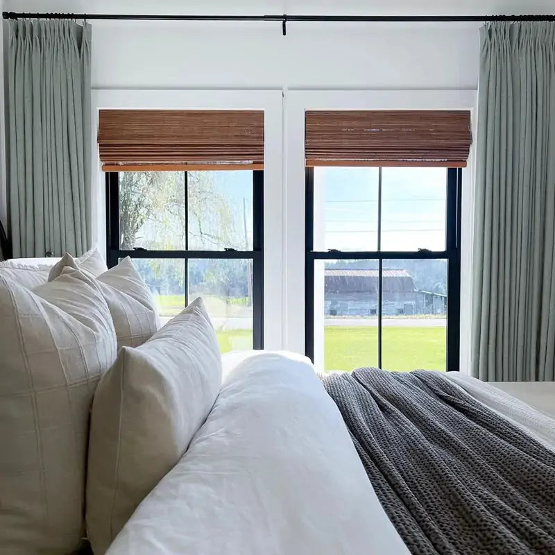 Lorna Oeko-Tex Linen Drapery Pinch Pleat Custom Curtains