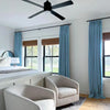 Lorna Oeko-Tex Linen Drapery Pinch Pleat Custom Curtains