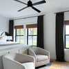 Lorna Oeko-Tex Linen Drapery Pinch Pleat Custom Curtains