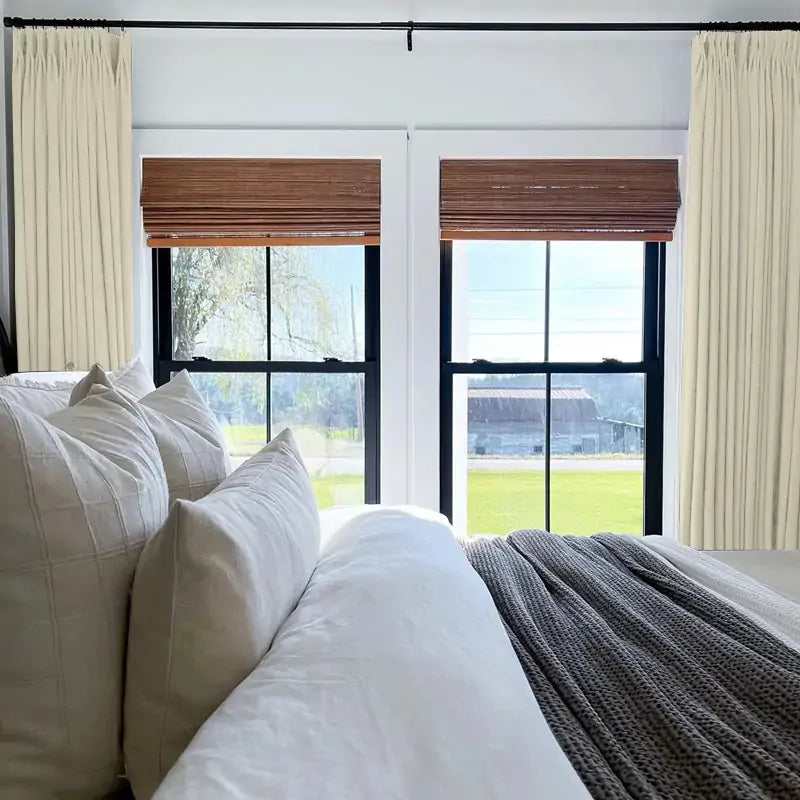 Lorna Oeko-Tex Linen Drapery Pinch Pleat Custom Curtains