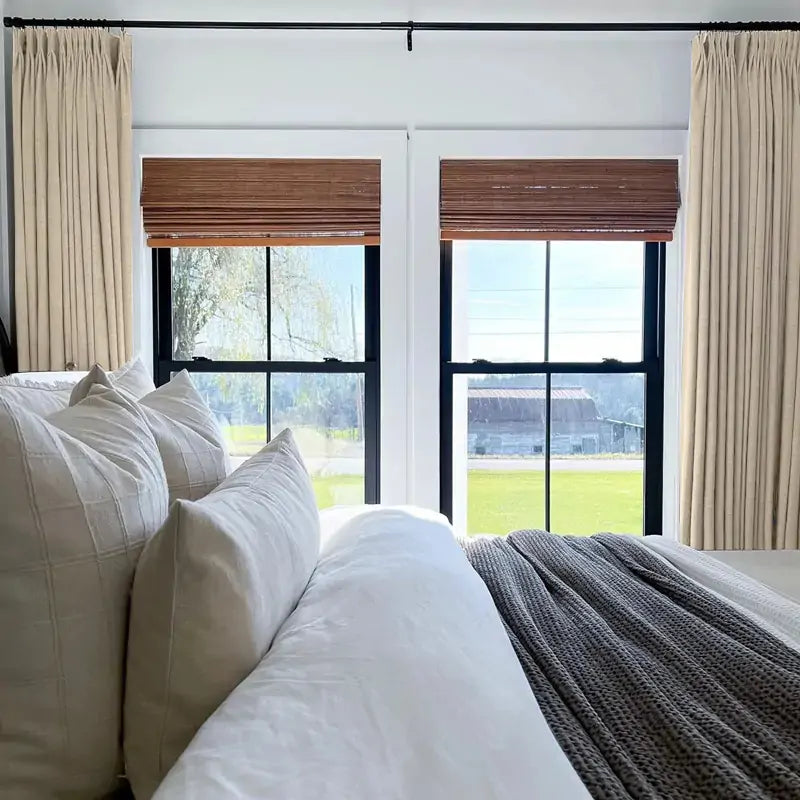 Lorna Oeko-Tex Linen Drapery Pinch Pleat Custom Curtains