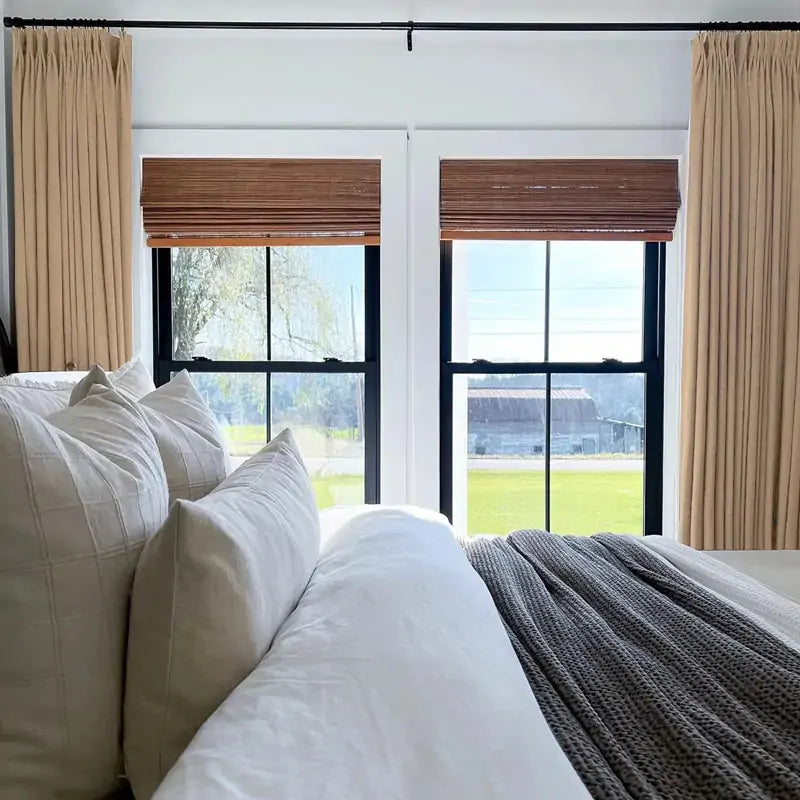 Lorna Oeko-Tex Linen Drapery Pinch Pleat Custom Curtains