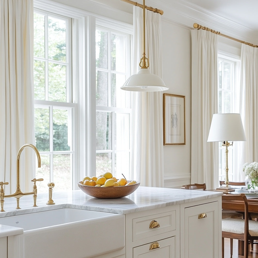Lorna French Linen Custom Pleated Curtains Panel