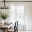 Lorna French Linen Pleated Custom Curtains Panel