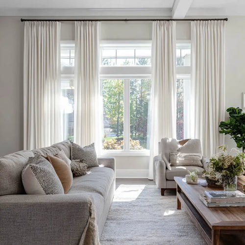 Lorna Oeko-Tex Linen Drapery Pinch Pleat Custom Curtains