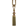 Exquisite Tassel curtain tieback ixacurtains Green