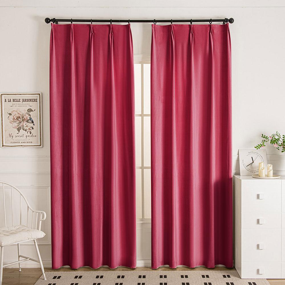 Doux Velvet Elegance Room Darkening Custom Curtains