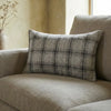 Milo Plaid Wool Lumbar Pillowcase