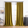 Mustard-9 Aushme Luxurious Velvet Room Darkening Custom Drapes