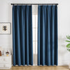 Navy-15 Nanov 100% Blackout Velvet Custom Curtains