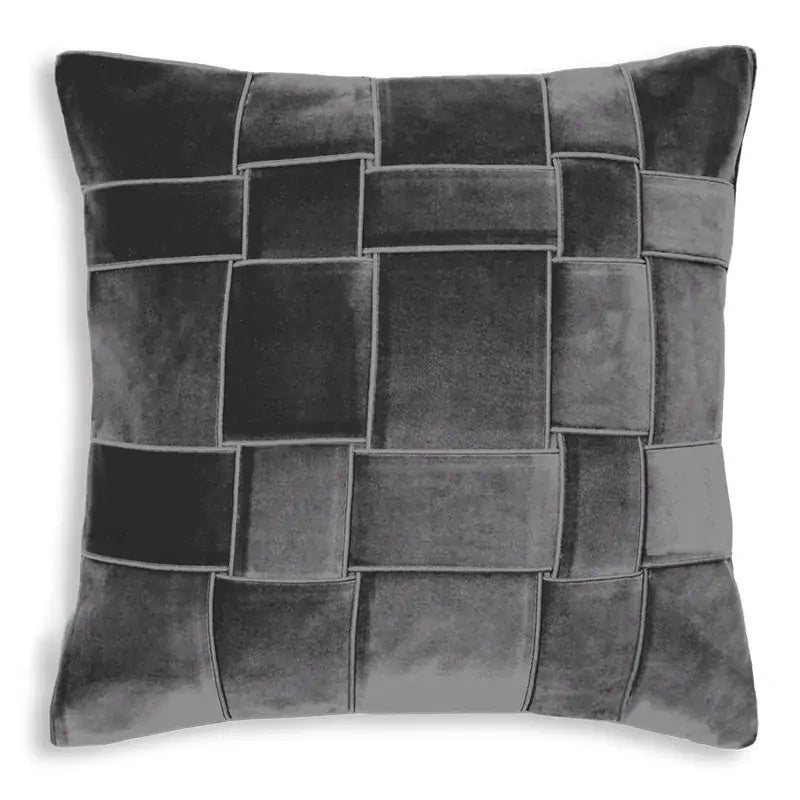 Nest Woven Knot Velvet Throw Pillowcase