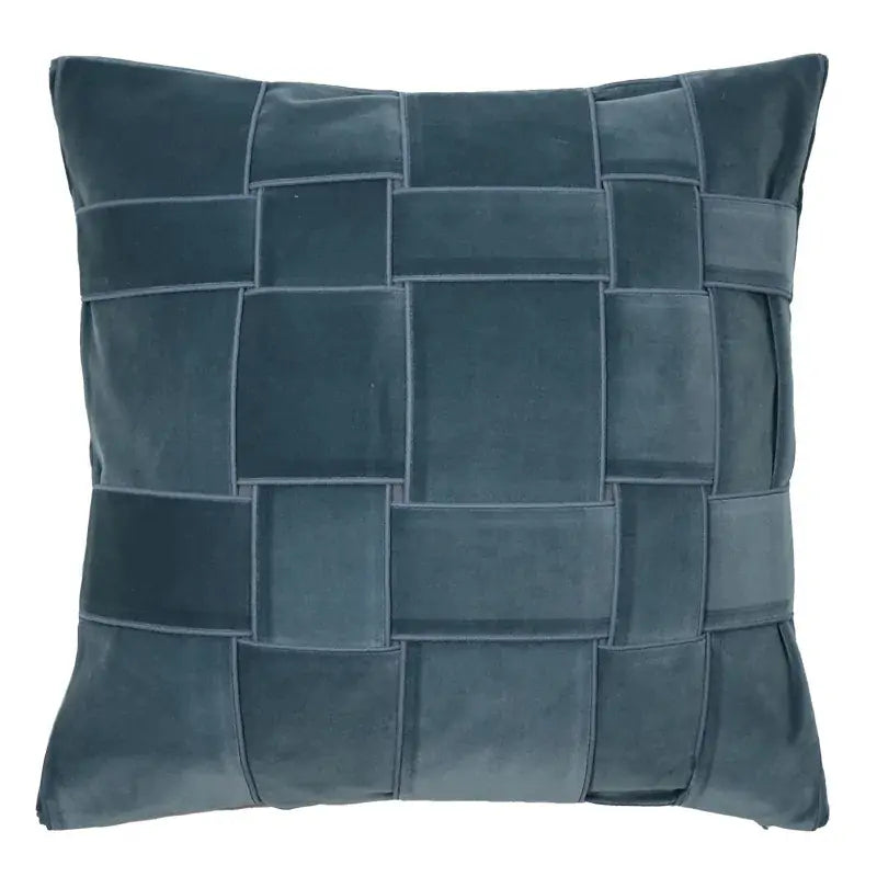 Nest Woven Knot Velvet Throw Pillowcase