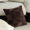 Nest Woven Knot Velvet Throw Pillowcase