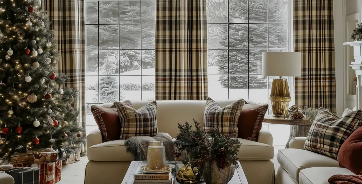 Noelle Tartan Custom Curtains