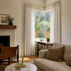Elara Soft-Touch Linen Blend Curtain