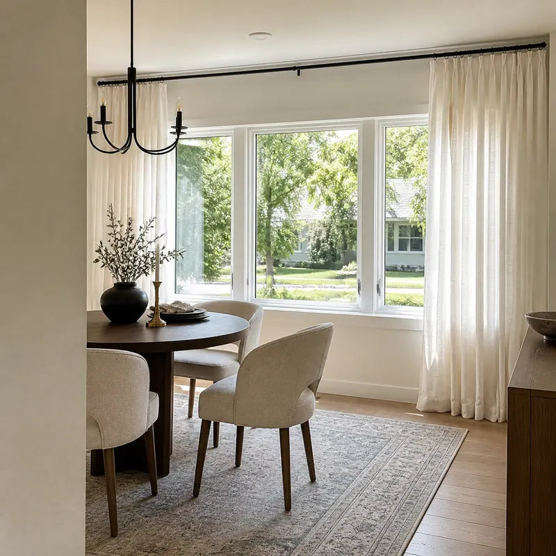 Elara Soft-Touch Linen Blend Curtain
