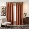 Lullaby Faux Linen Oeko-Tex Custom Blackout Curtains