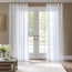 Pure White Voile Sheer Grommet Soft Top Custom Curtains