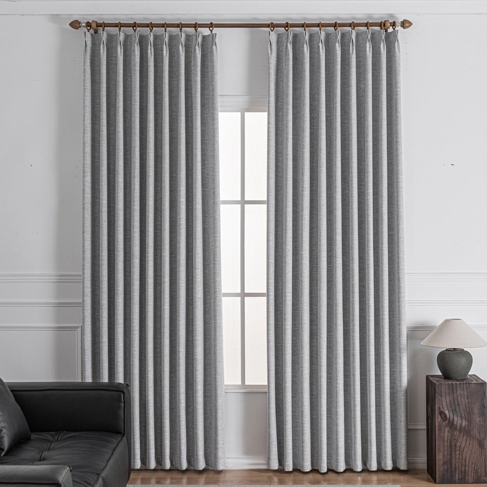 Shyn linen blackout curtains