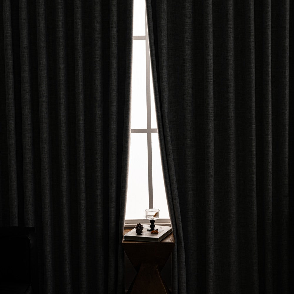 Shyn linen blackout curtains