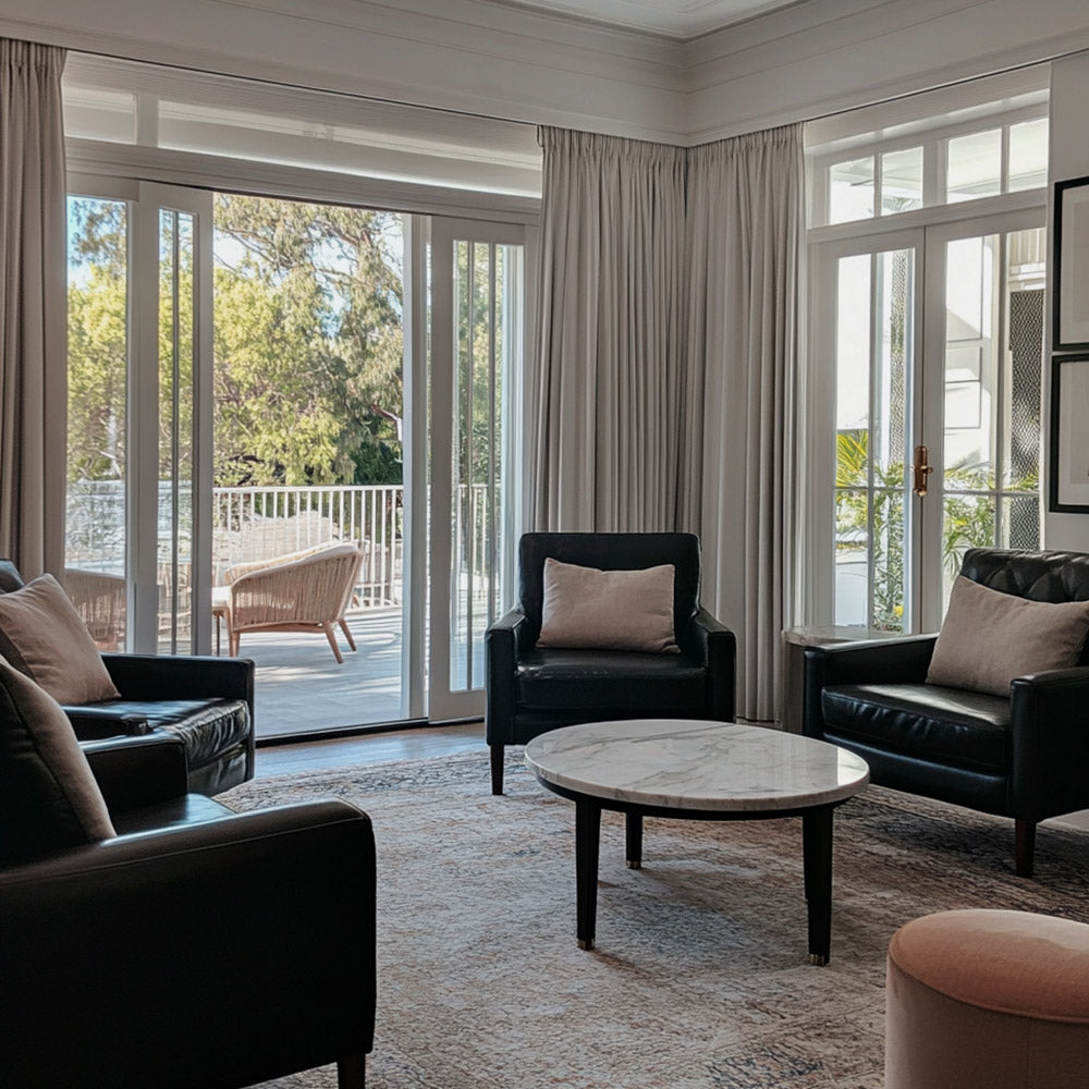 Shyn linen blackout curtains