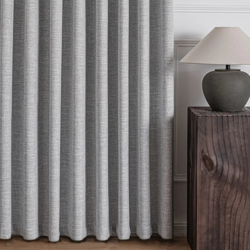 Shyn Linen Oeko-Tex Blackout Pinch Pleat Custom Curtains Shyn