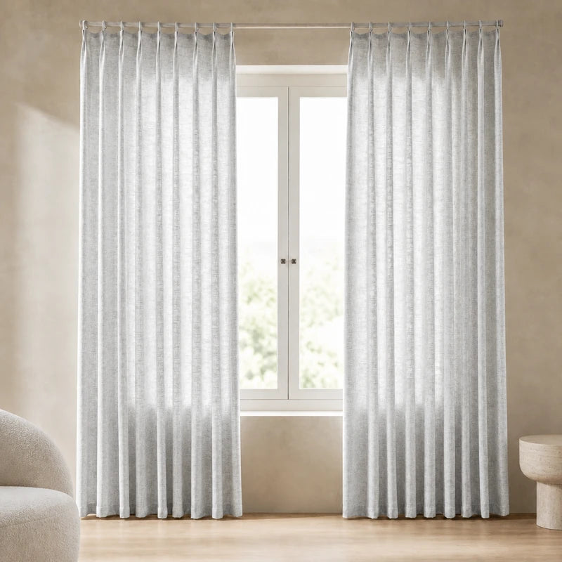 Elara Soft-Touch Linen Blend Curtain