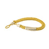 Metal Ring Decorative Curtain Tieback/1pc ixacurtains Bright Yellow