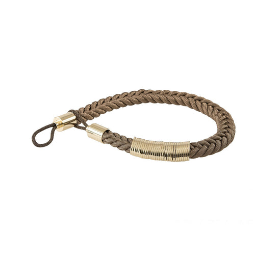 Metal Ring Decorative Curtain Tieback/1pc ixacurtains Coffee