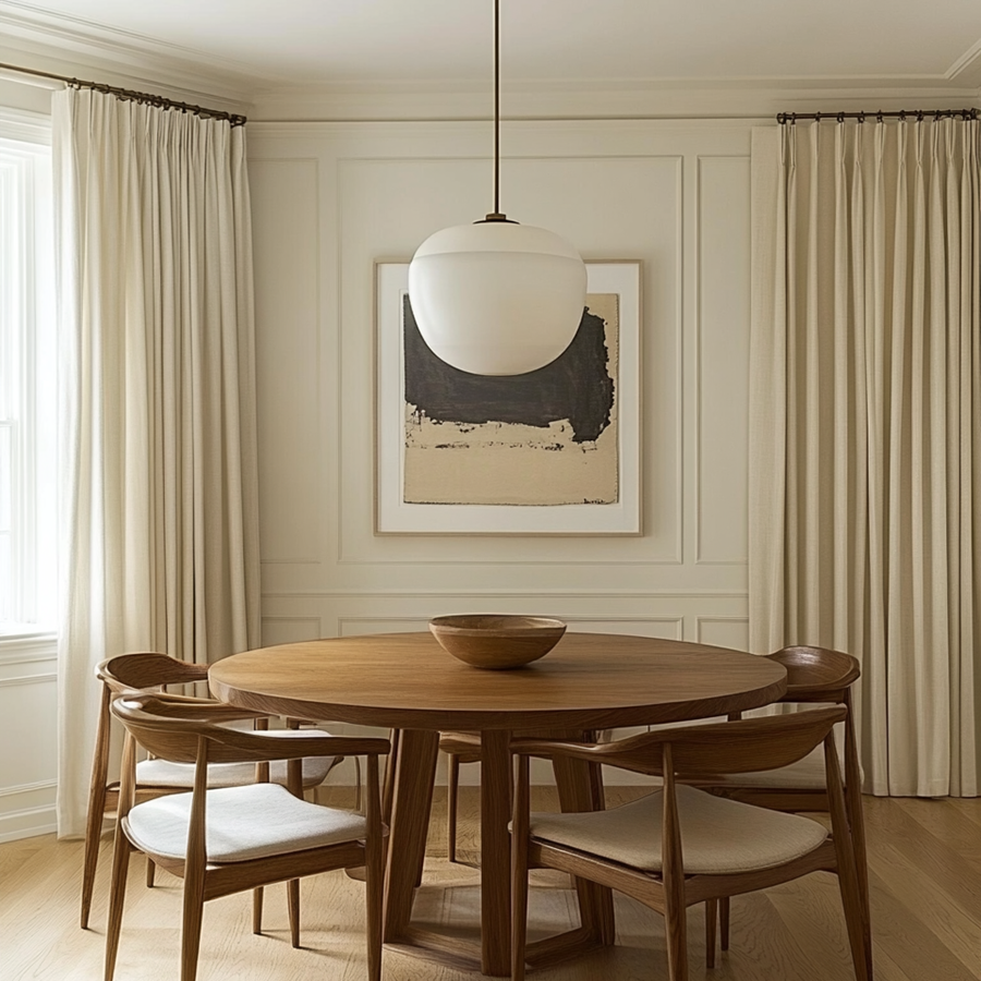 Thalia Textured Linen Custom Curtains