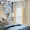 Thalia beige custom curtains for bedroom