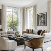 Thalia Textured Linen Pinch Pleat Custom Curtains