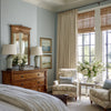 Tuscany Woven Faux Linen Pinch Pleat Custom Curtains Tuscany