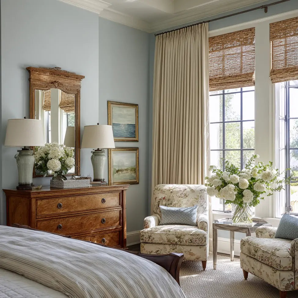Tuscany Woven Faux Linen Pinch Pleat Custom Curtains Tuscany