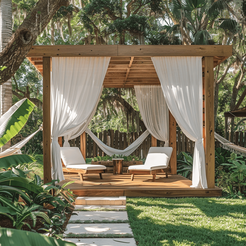 White Flow White Semi Sheer Outdoor Custom Curtains
