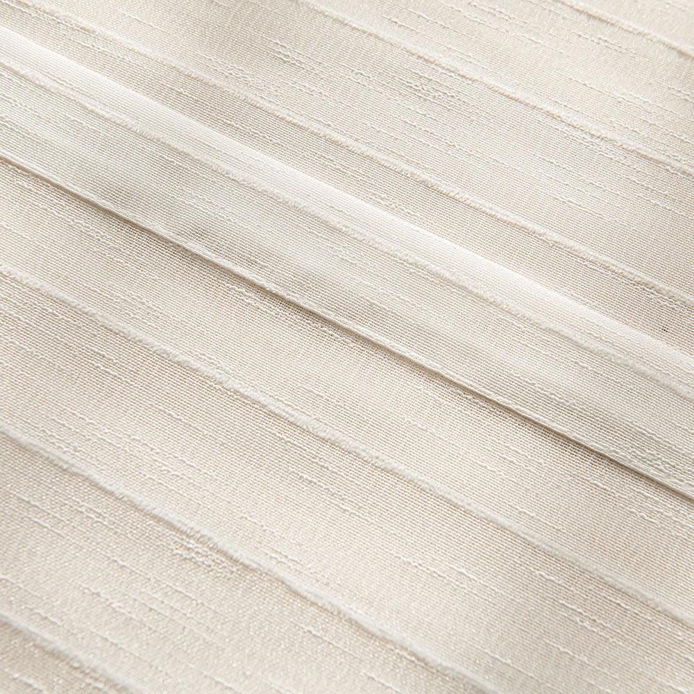 White Gauzy Snowflake White Sheer Bathroom Custom Curtains