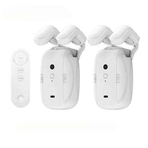 Intelligent automatic curtain opener, remote control version ixacurtains Remote control double opening three in one Remote control