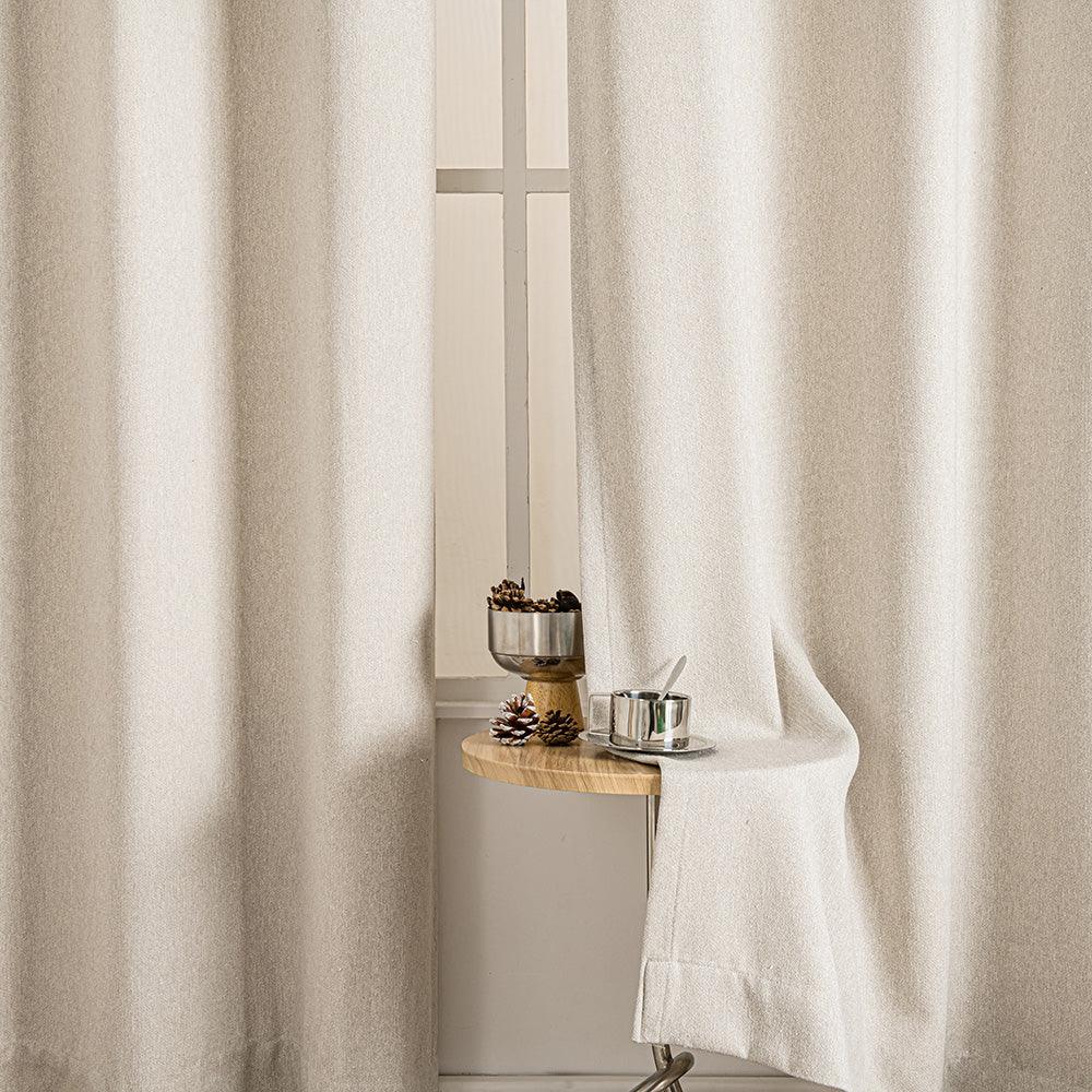 Lylac Cashmere Chenille Grommet Soft Top Custom Curtains Lylac