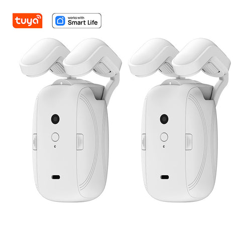Intelligent automatic curtain opener, remote control version ixacurtains Remote control double opening Roman Rod Bluetooth