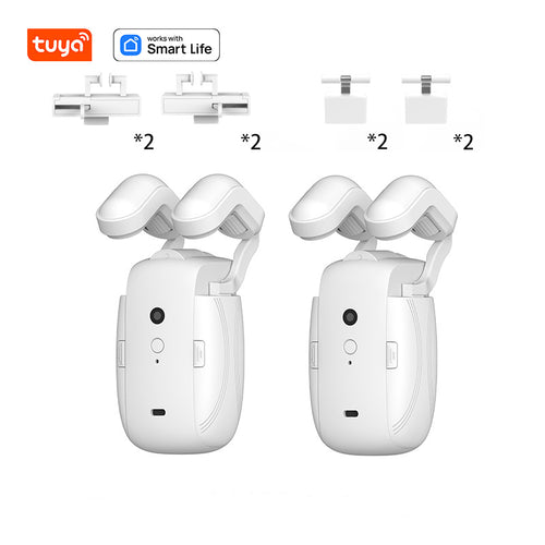 Intelligent automatic curtain opener, remote control version ixacurtains Remote control double opening three in one Bluetooth