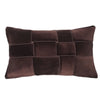 Nest Woven Knot Velvet Lumbar Pillowcase